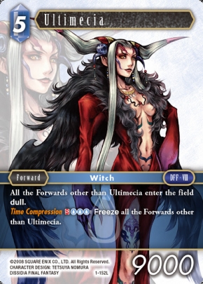Obrázek karty Ultimecia z karetní hry Final Fantasy TCG